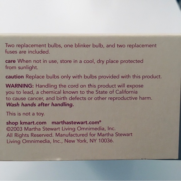 Rare Martha Stewart Everyday Clear Star Flower String Lights 16.1 feet 35 Lights - Picture 13 of 16